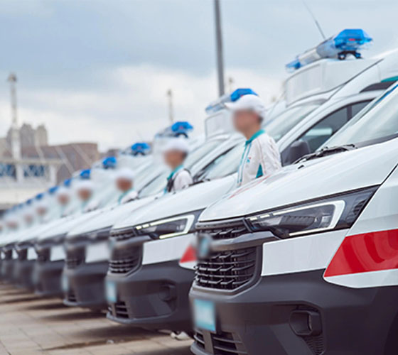 海丰县服务车队展示